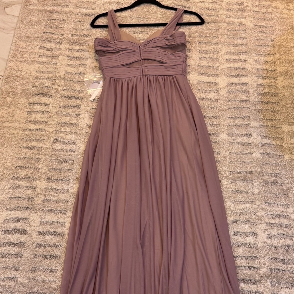 Birdy Grey XS Mauve Pink Dress with Pin Pack Still Attached. Has Pockets. New! - Picture 5 of 8